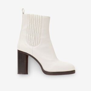 ISABEL MARANT | Lilde Chelsea Boot in White